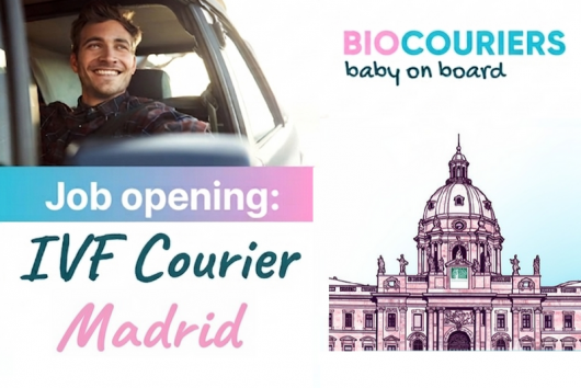Job opportunity: IVF courier driver Madrid, Spain