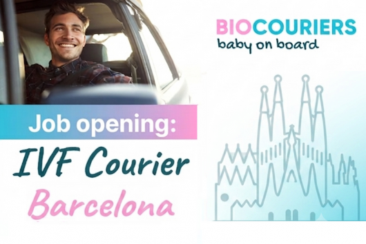 Job opportunity: IVF courier driver Barcelona, Spain