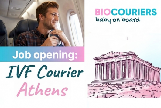 Job opportunity: IVF courier Athens, Greece