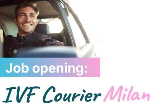 Job opportunity: IVF courier driver Milan, Italy