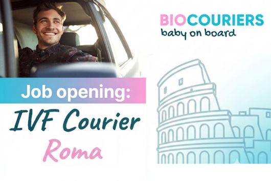 Job opportunity: IVF courier driver Rome, Italy