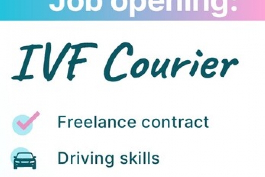 Job opportunity: IVF courier driver Milan, Italy
